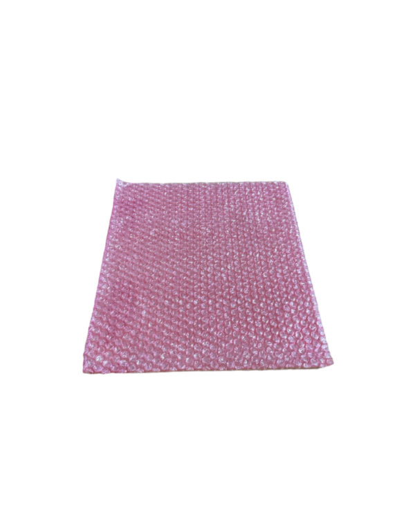 Bubble Bag | Clear & Pink Antistatic – Protective Sleeves - Image 2