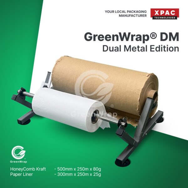 Honeycomb Paper | GreenWrap DM (Dual Metal Edition)