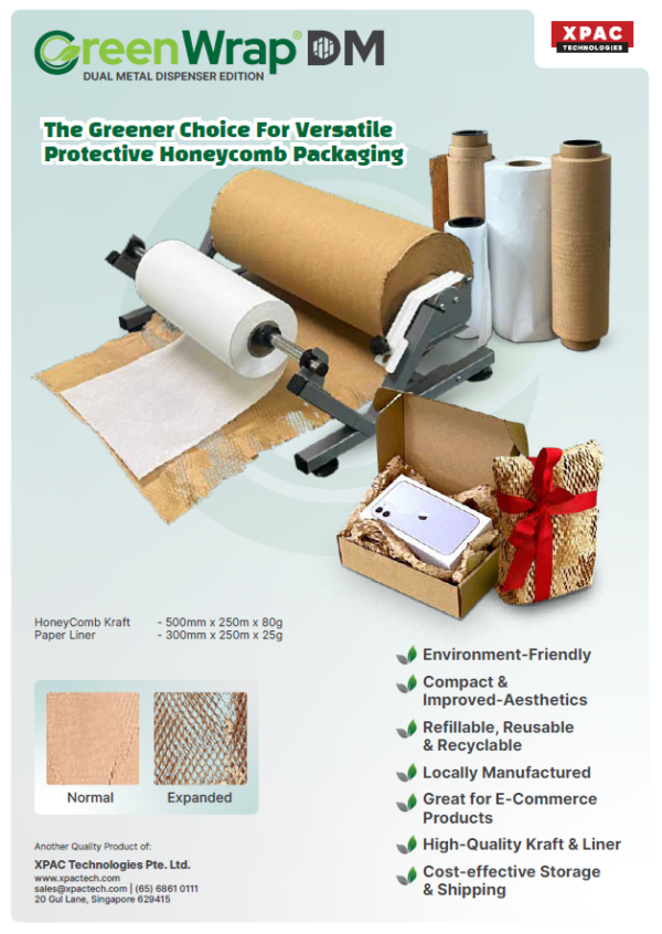 Honeycomb Paper | GreenWrap DM (Dual Metal Edition) - Image 2