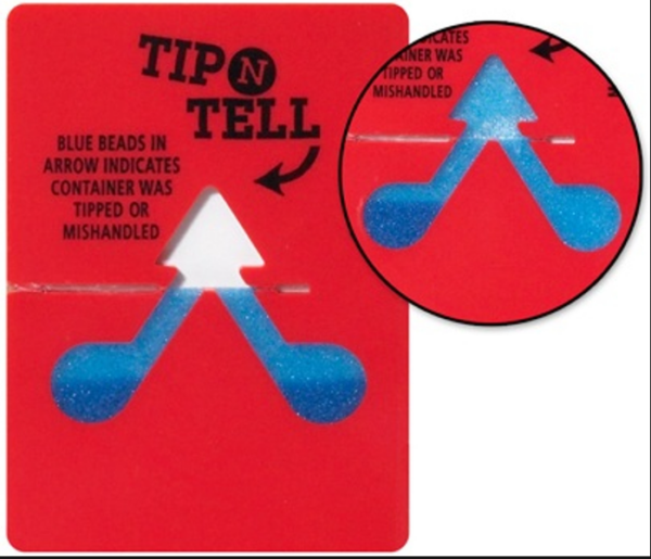 Tip N Tell Indicator Labels – Shipping Tilt Monitor - Image 2