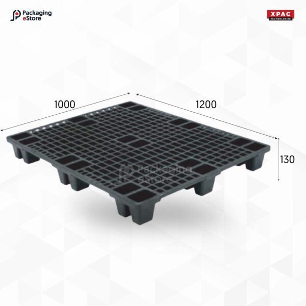 Plastic Pallet | 4-Ways LIGHT DUTY (1200 x 1000 x 130)