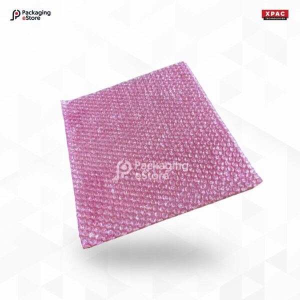 Bubble Sheet | Clear & Pink Antistatic – Cut Sizes